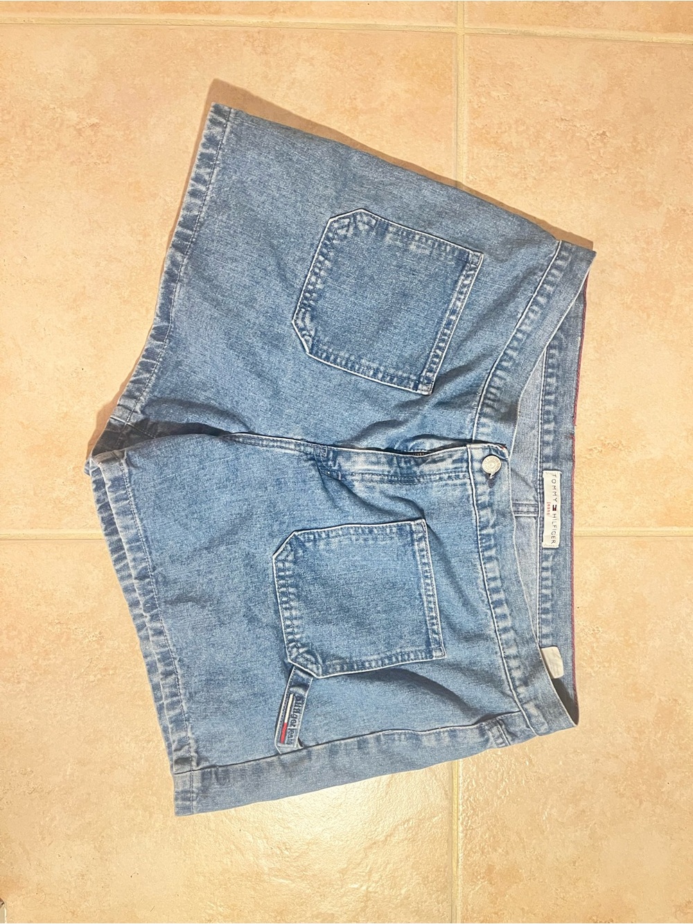 Tommy Hilfiger Y2K vintage denim shorts